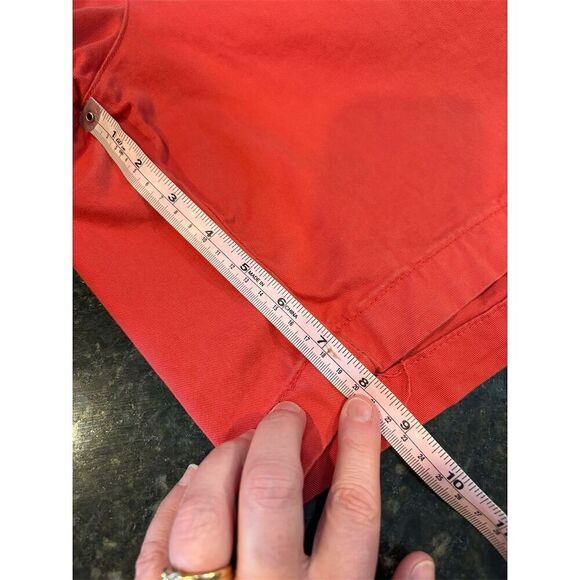 Saddlebred Men's Chino Shorts 42W Reddish Orange Casual Summer Wear - Picture 10 of 10